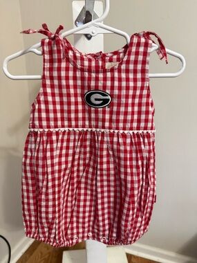 NWT Garb Georgia Bulldogs Romper